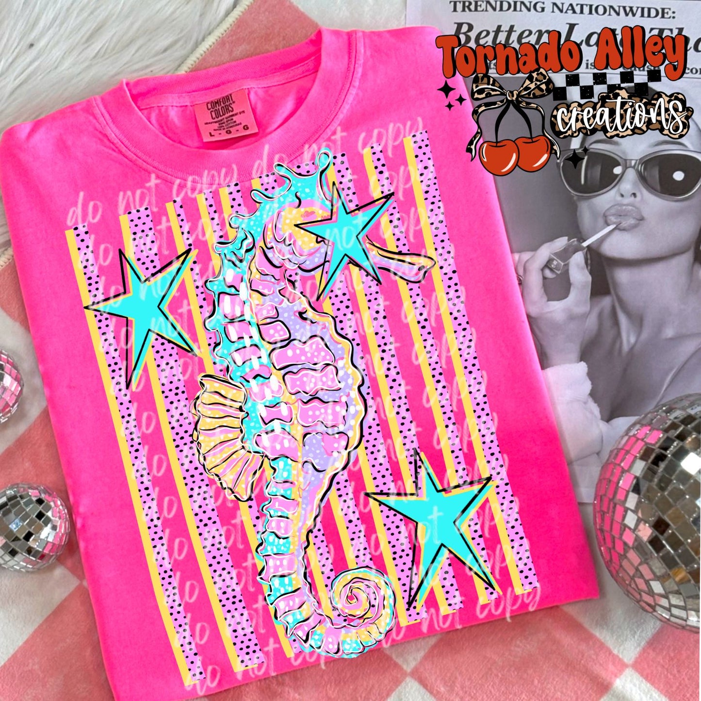 Seahorse Tee