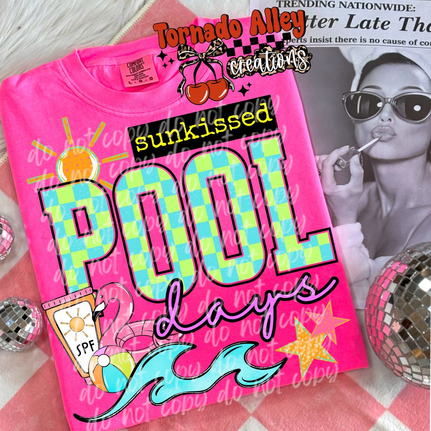 Sunkissed Pool Days Tee