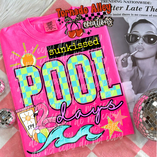 Sunkissed Pool Days Tee