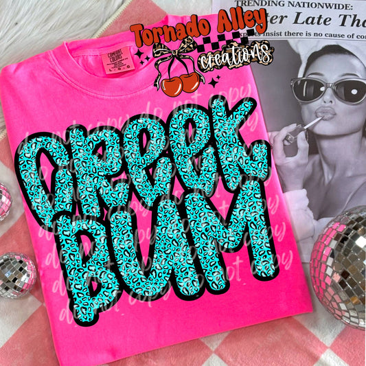 Creek Bum Cheetah Tee