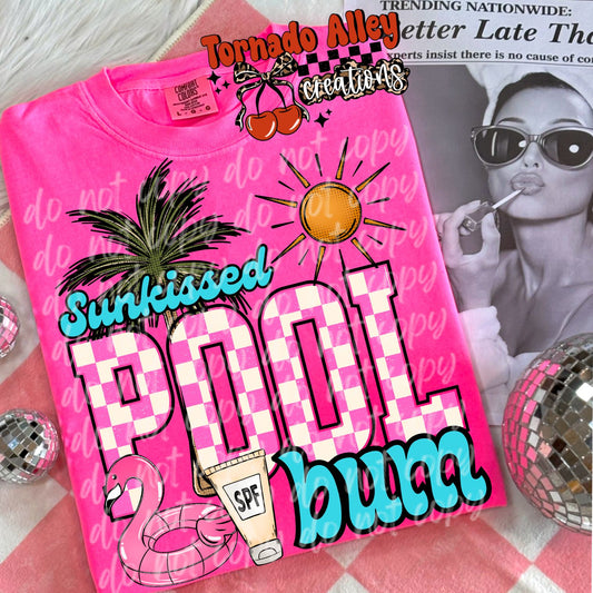 Sunkissed Pool Bum Tee