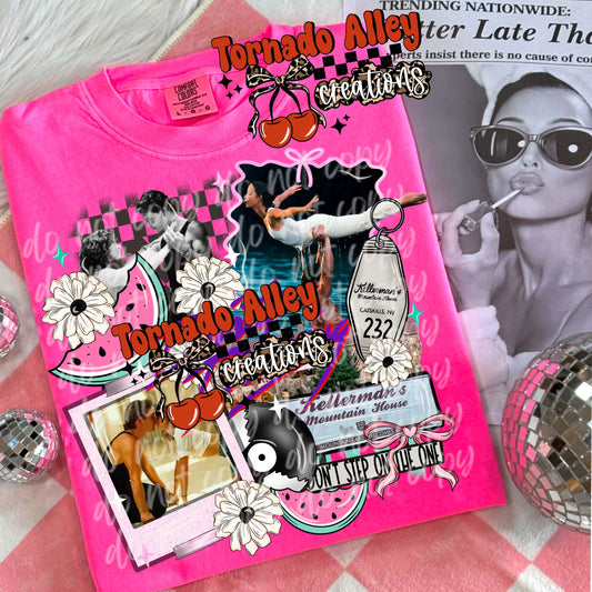 Retro Dancing Collage Tee