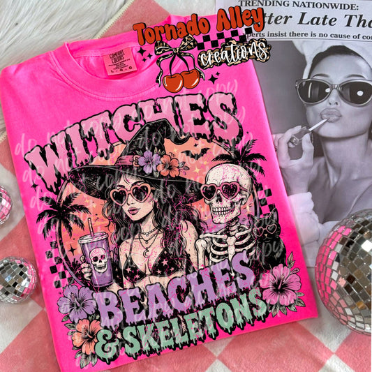 Witches Beached Skellington Tee