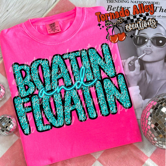 Boatin and Floatin Tee