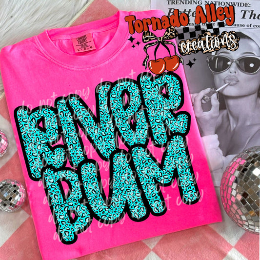 River Bum Cheetah Tee