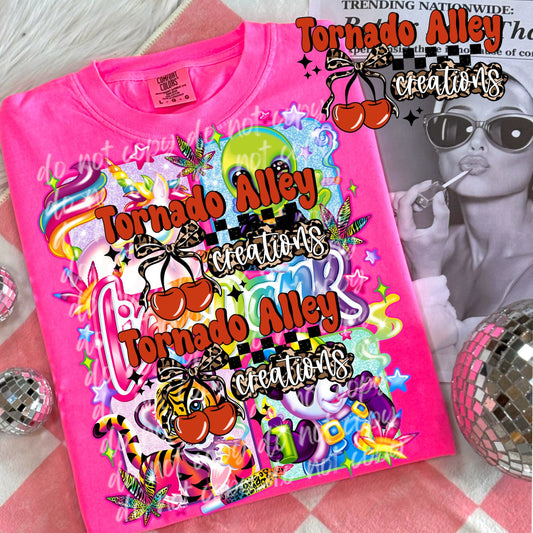 Neon Retro Tee