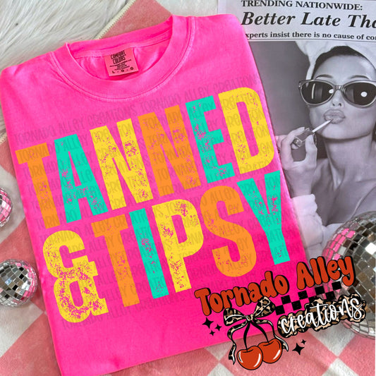 Tanned Tipsy Tee