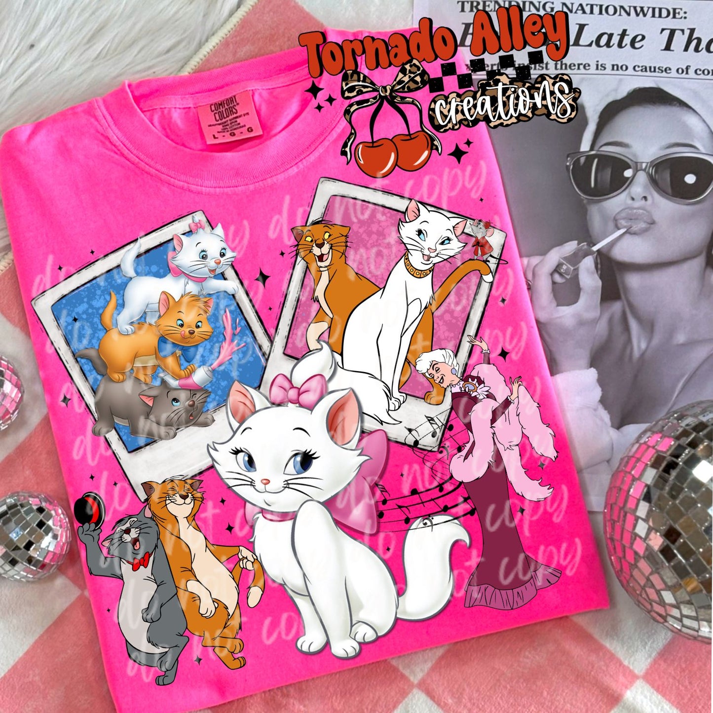 Retro Cats Tee