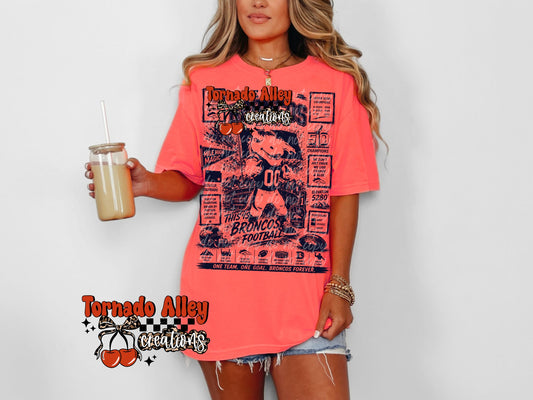 Denver Football Tee