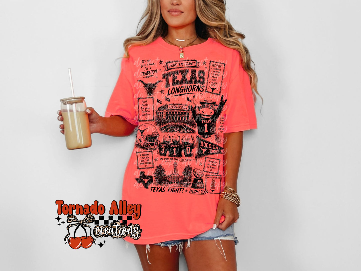 Texas Football Tee