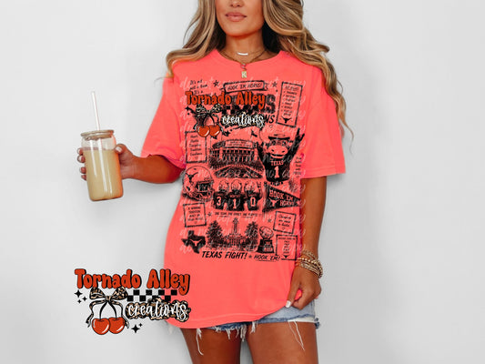 Texas Football Tee