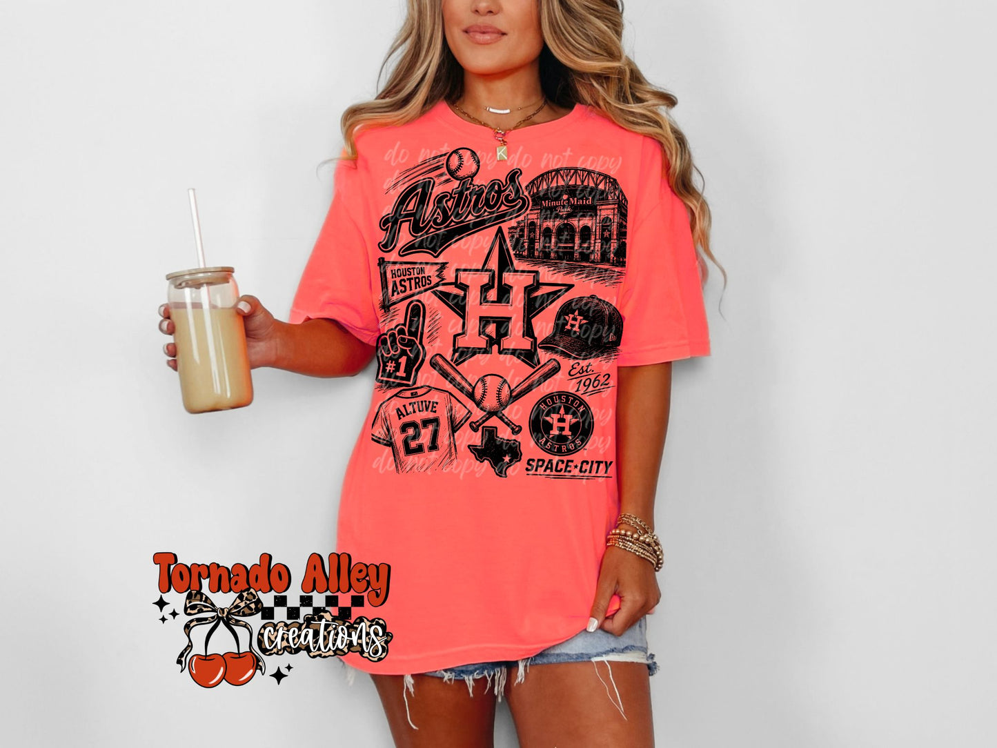 Houston Baseball Tee