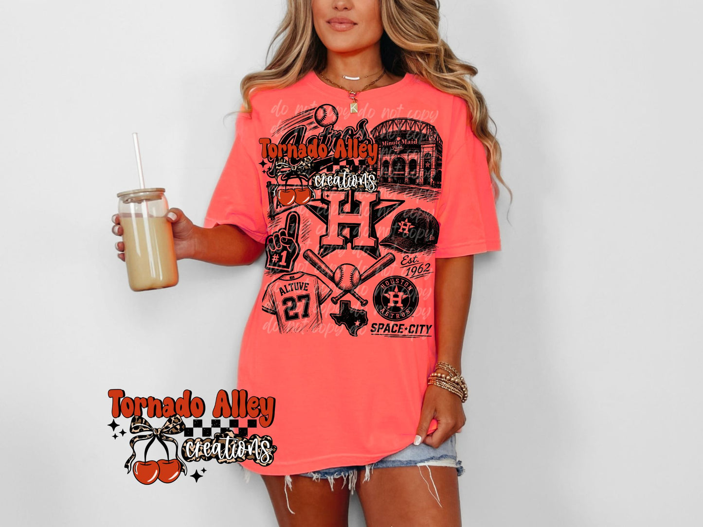 Houston Baseball Tee