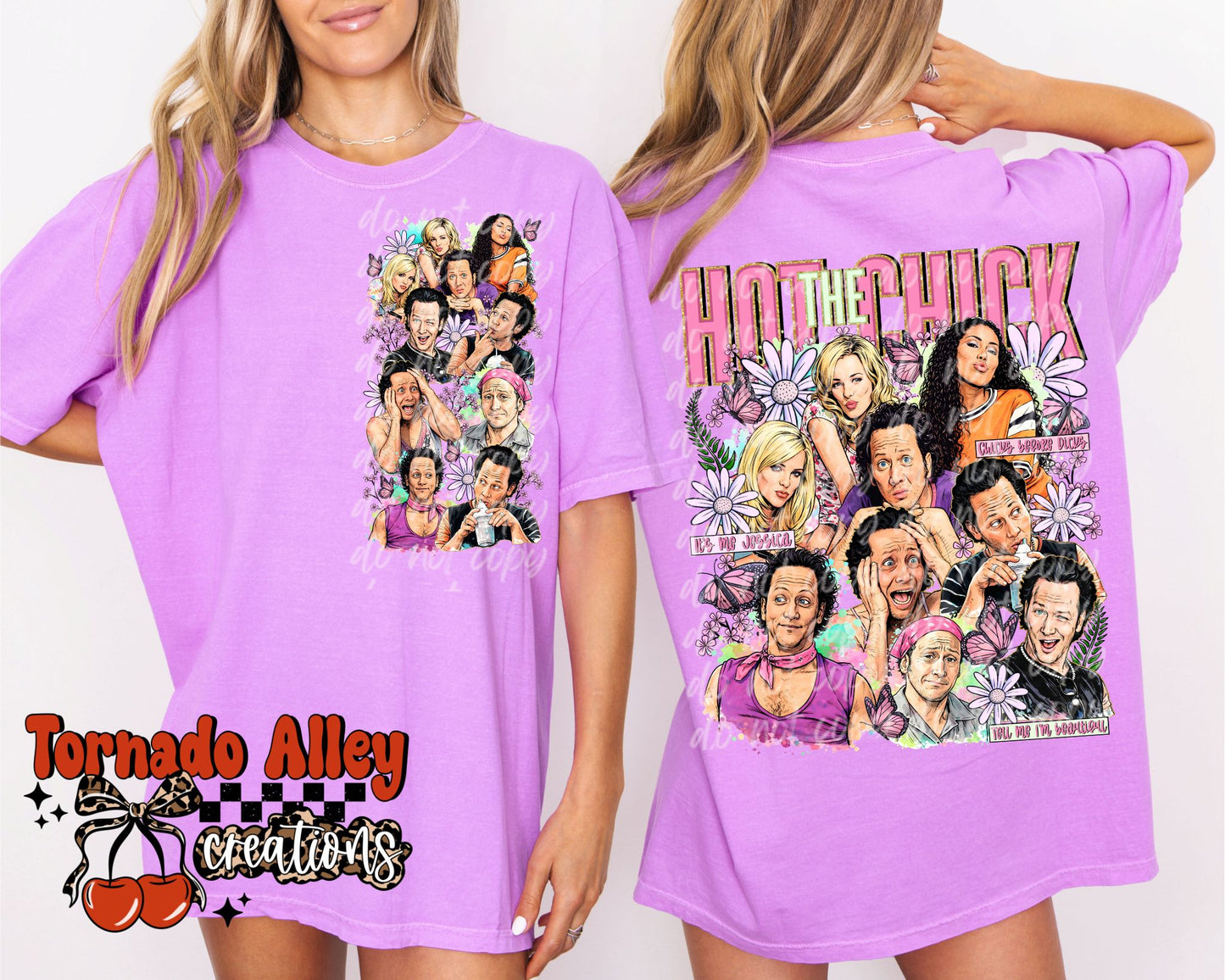 Funny H Chicks Tee