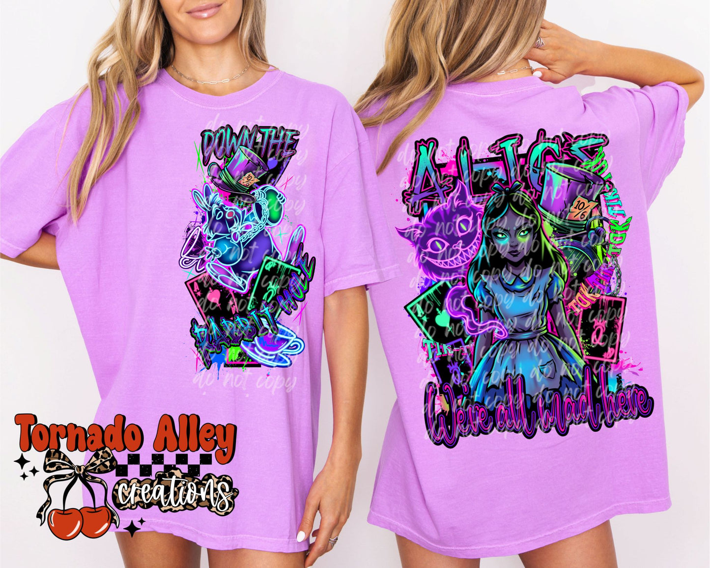 Spooky All Mad Here Tee
