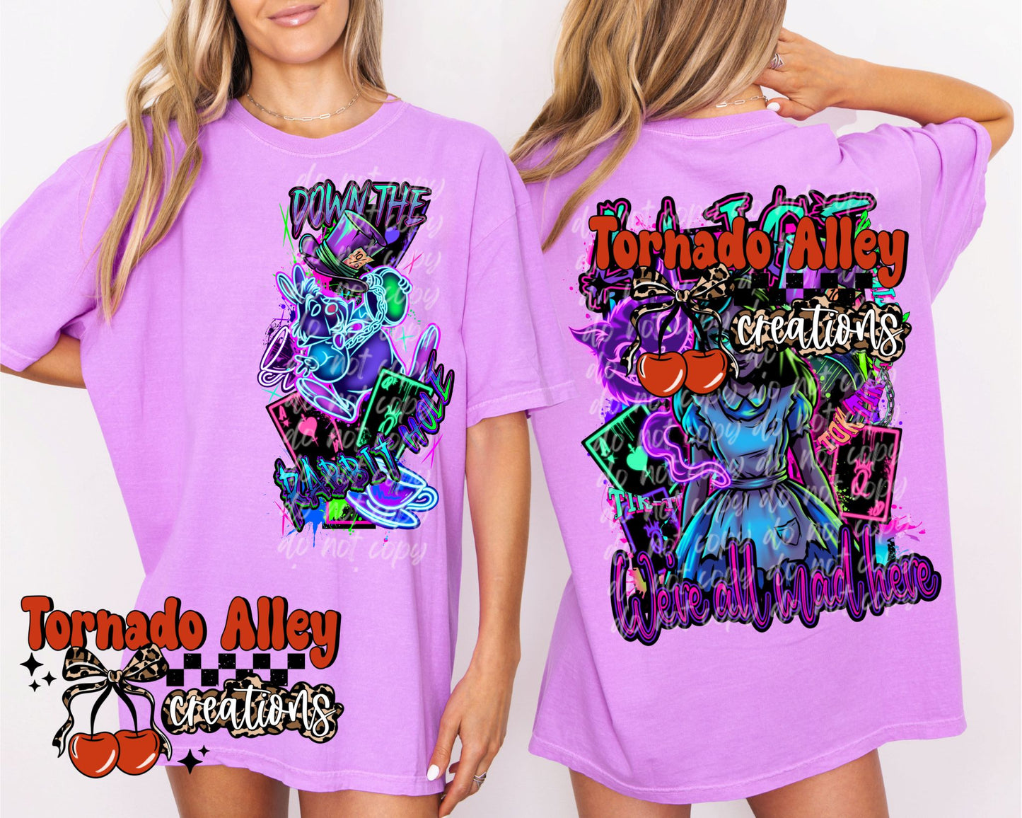 Spooky All Mad Here Tee
