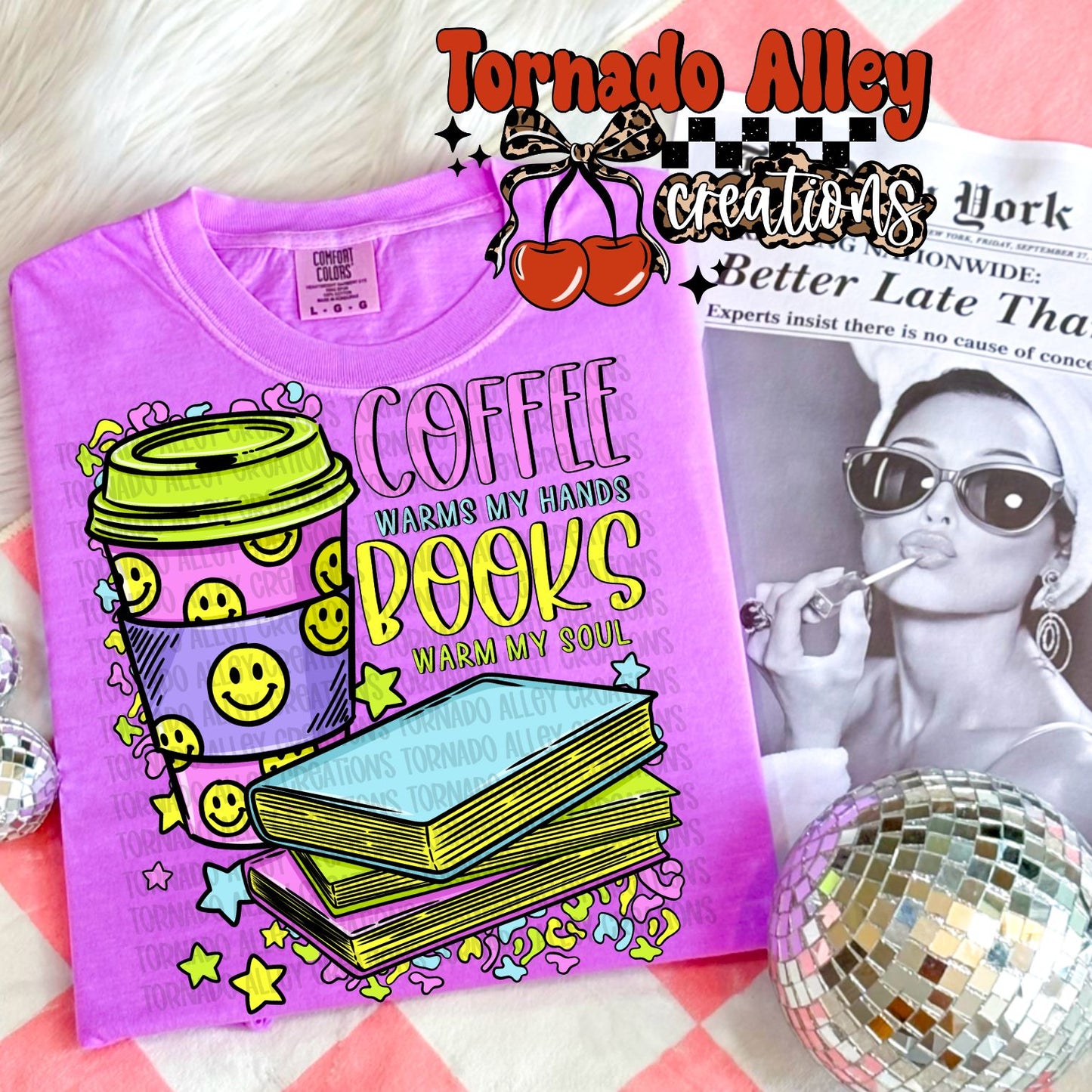 Books Warm My Soul Tee