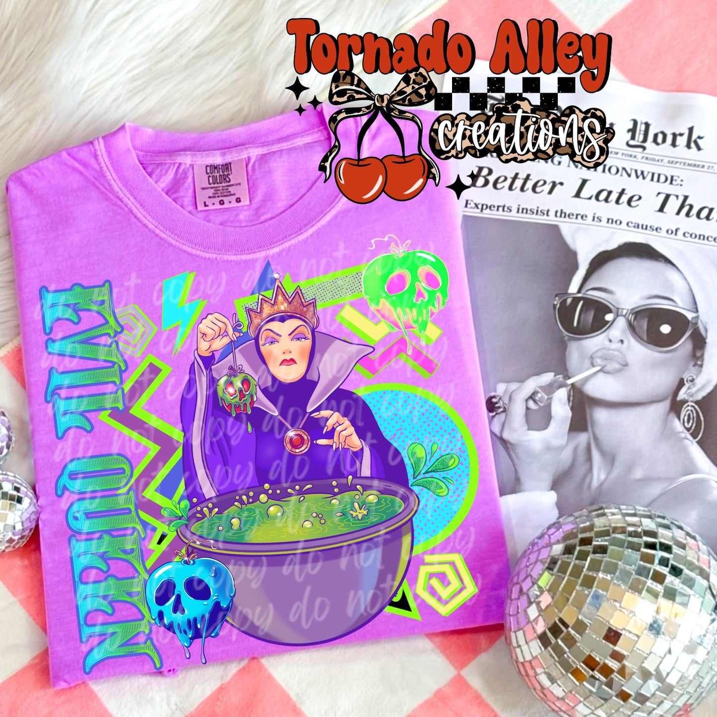 Neon Queen Tee