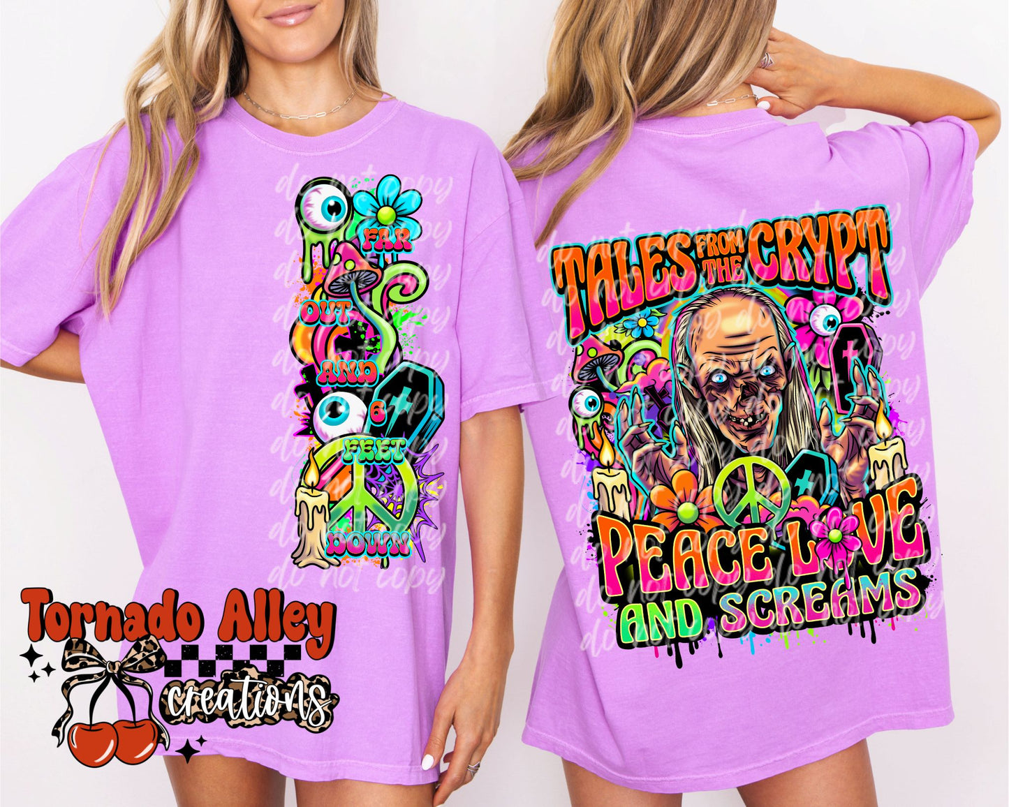 Peace Love Screams Tee