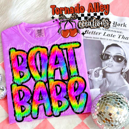 Boat Babe Tee