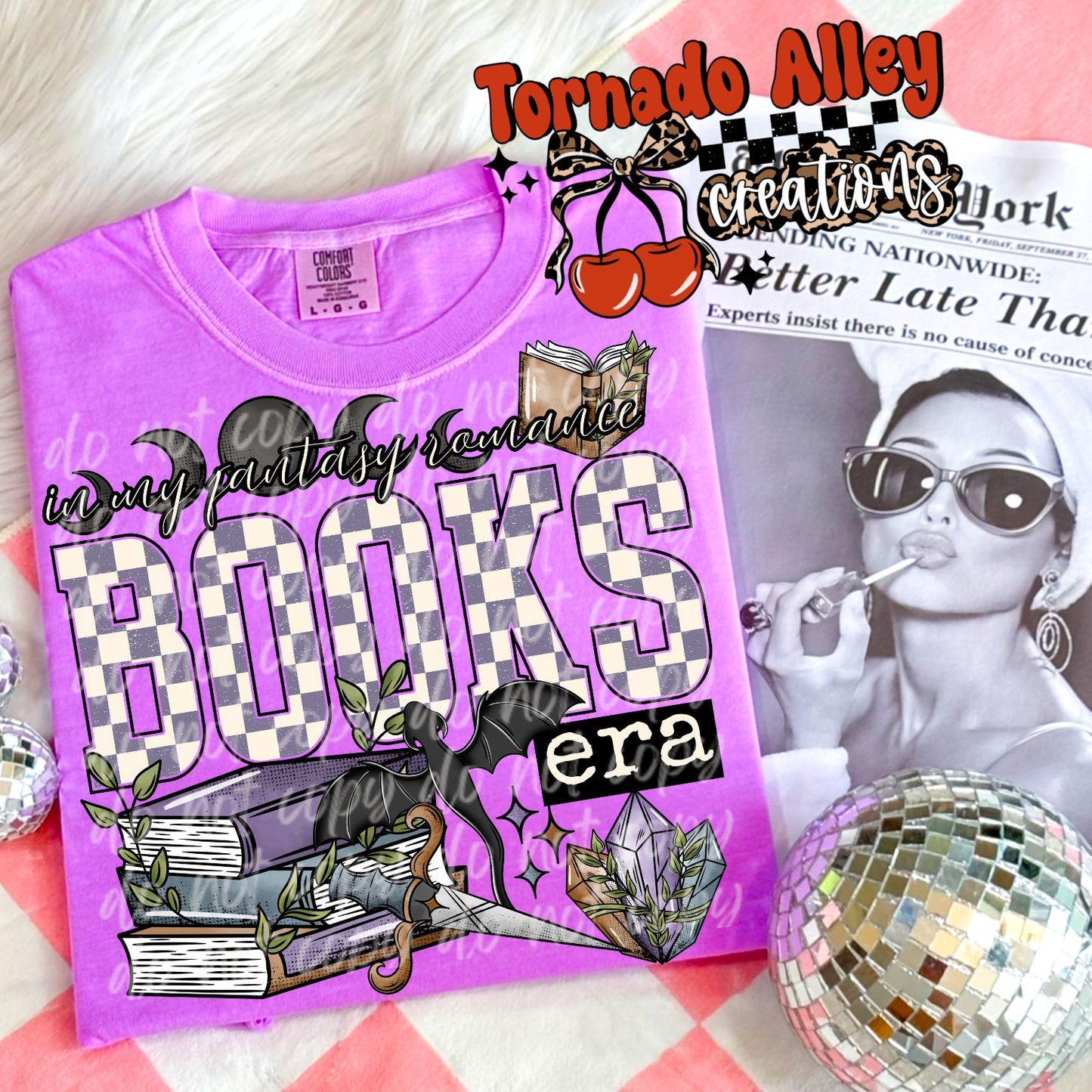 Fantasy Romance Books Era Tee