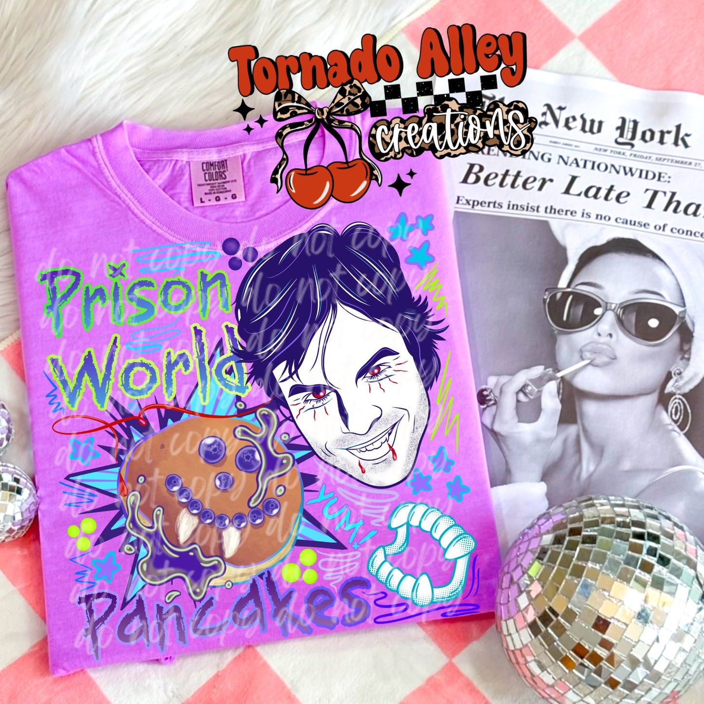 Prison World Pancakes Tee