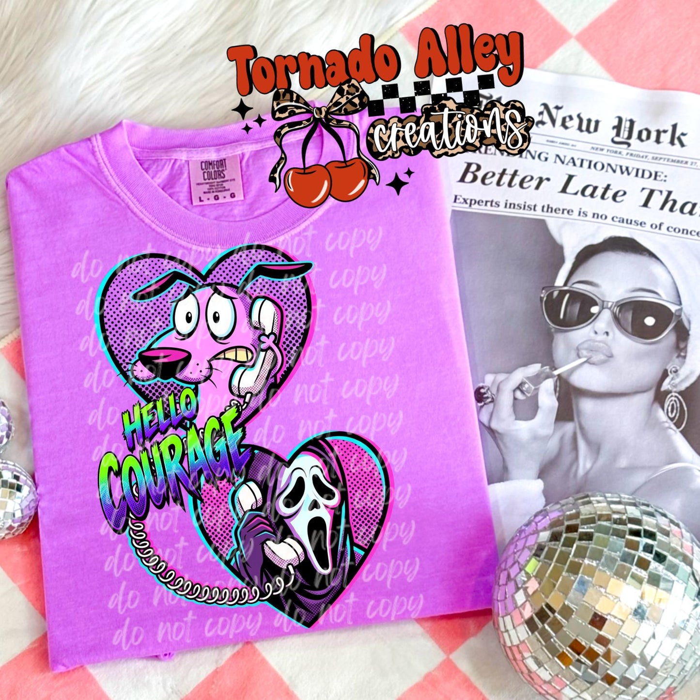Hello Courage Tee
