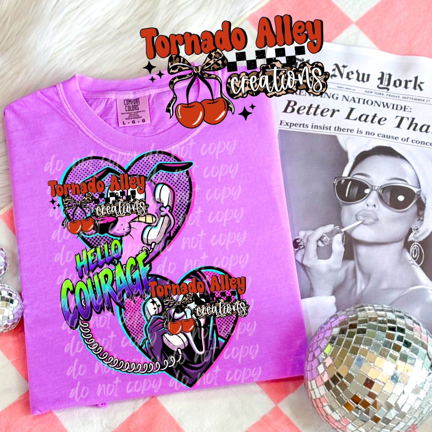 Hello Courage Tee