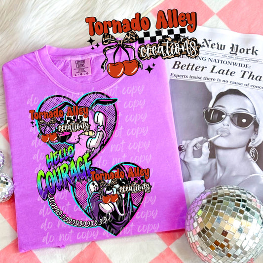 Hello Courage Tee