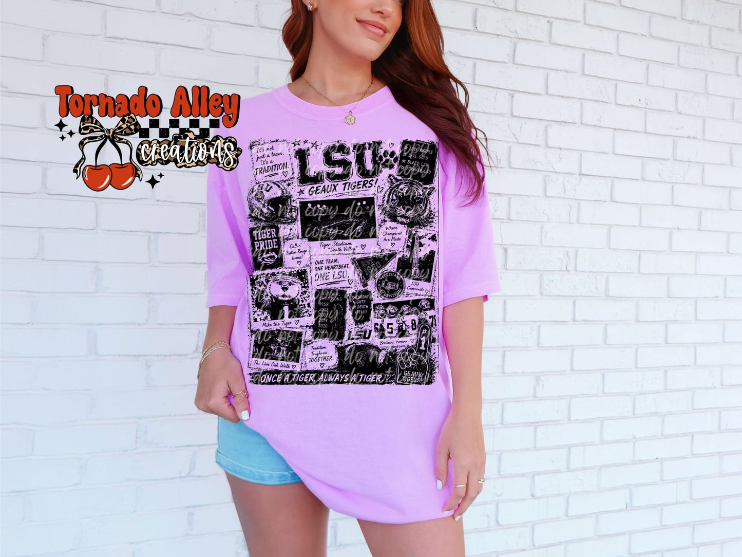 Louisiana Football Tee