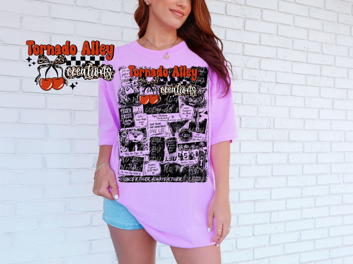 Louisiana Football Tee
