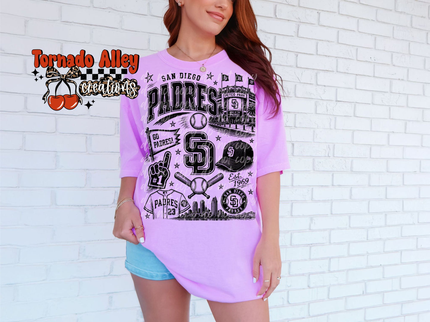 San Diego Baseball Tee