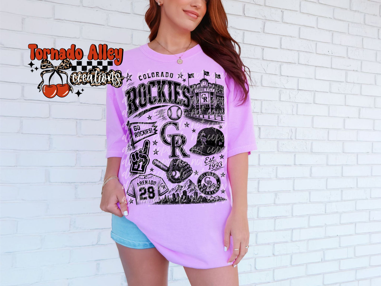 Colorado Baseball Tee