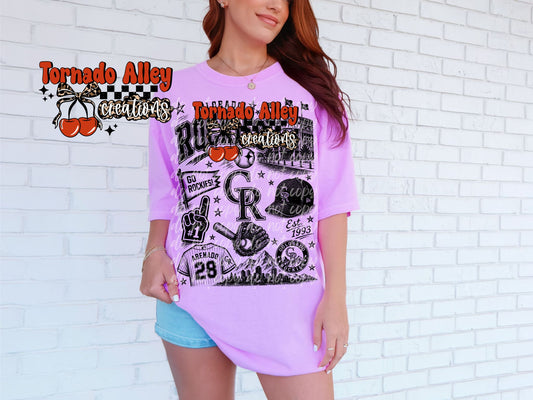 Colorado Baseball Tee