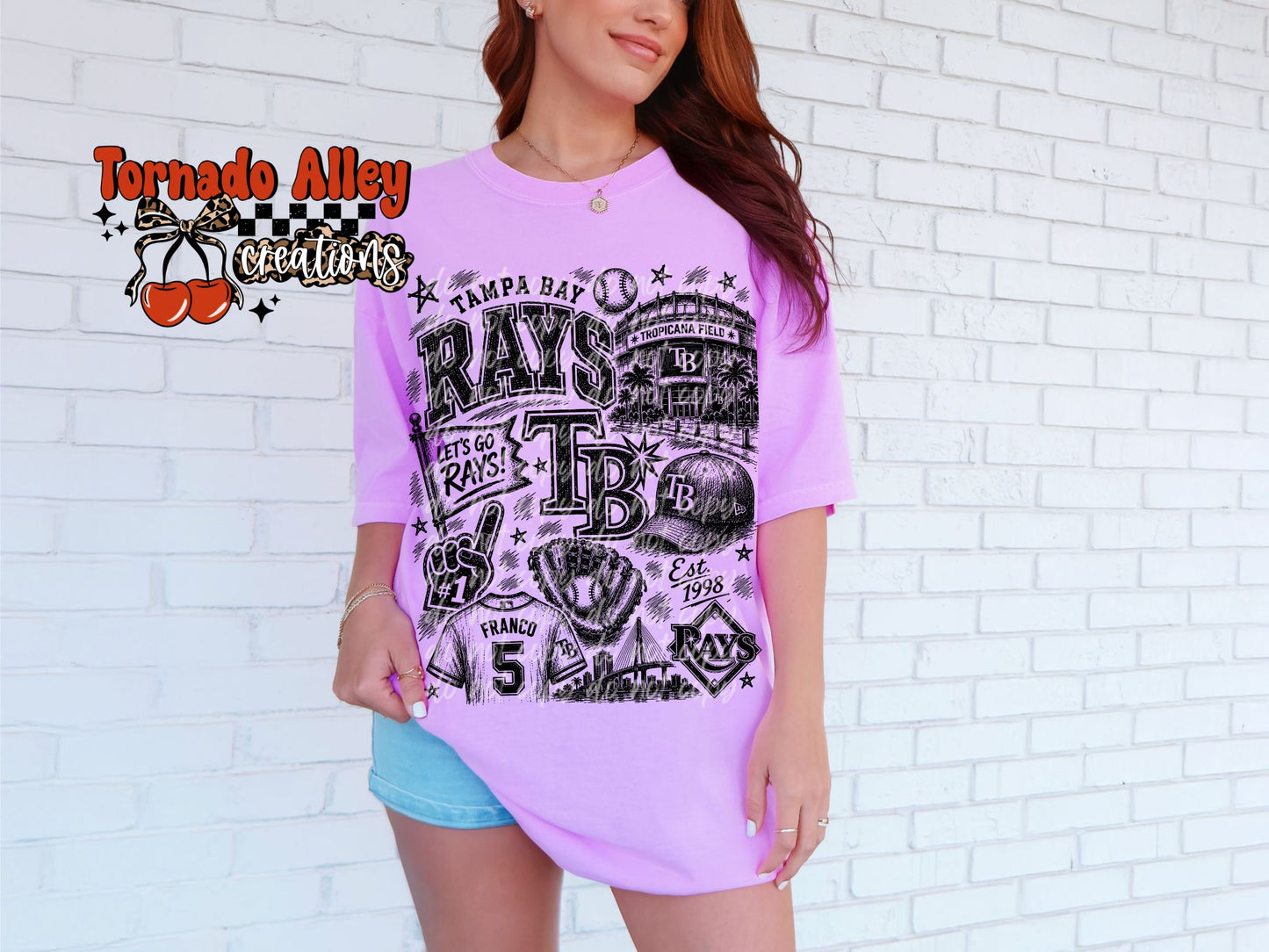 Tampa Bay Baseball Tee