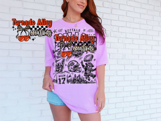 Buffalo Football Tee