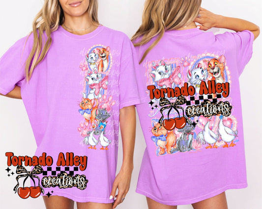 Vintage Cats Tee
