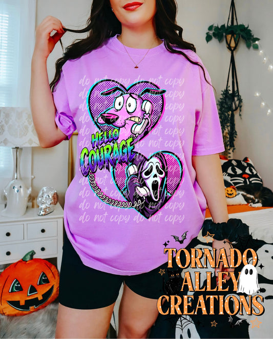 Hello Courage Tee