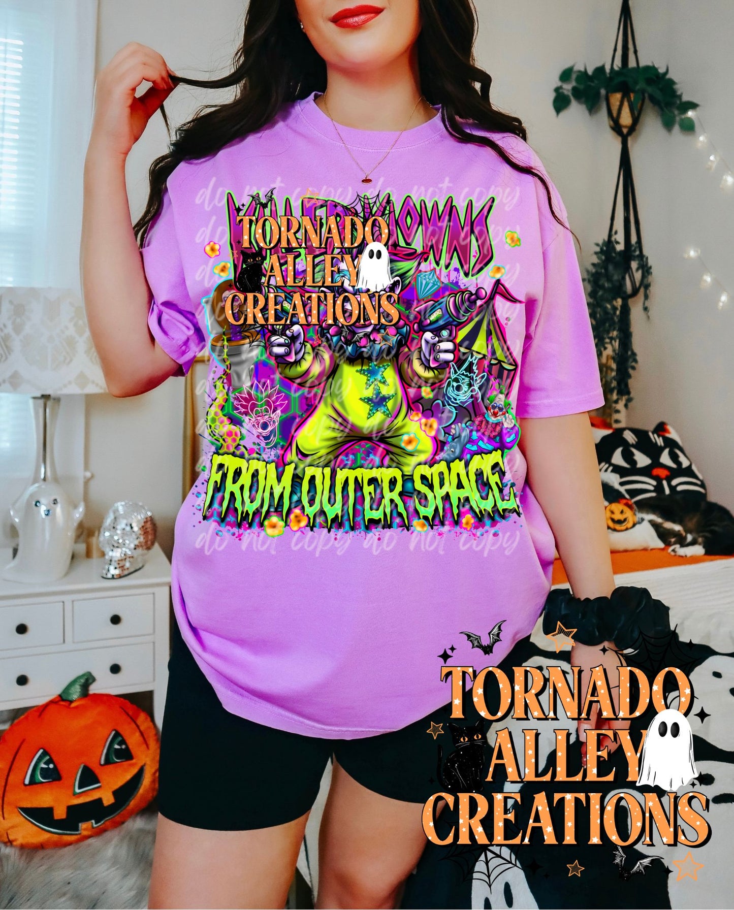 Outer Space Clowns Tee