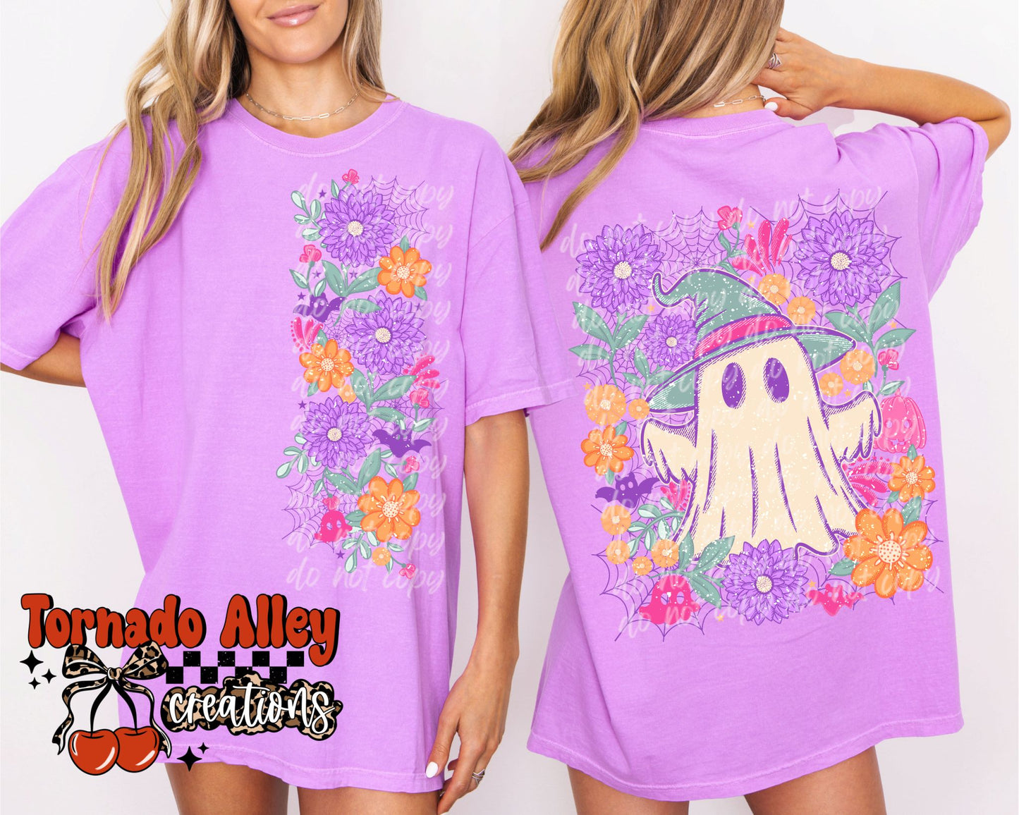Floral Ghost Tee