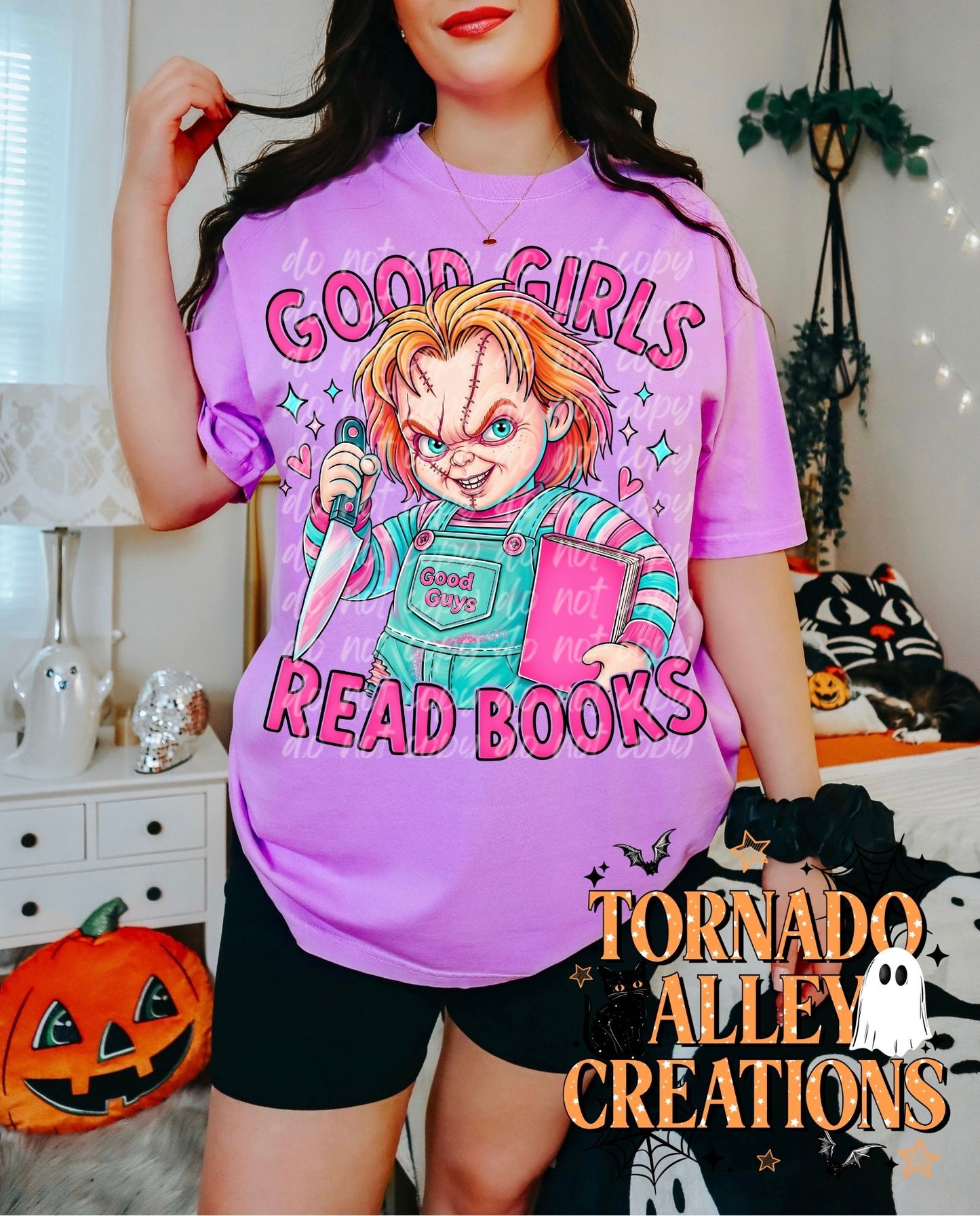 Good Girls Read Books Tee