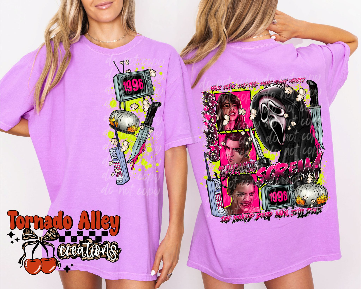 Neon Slasher Tee