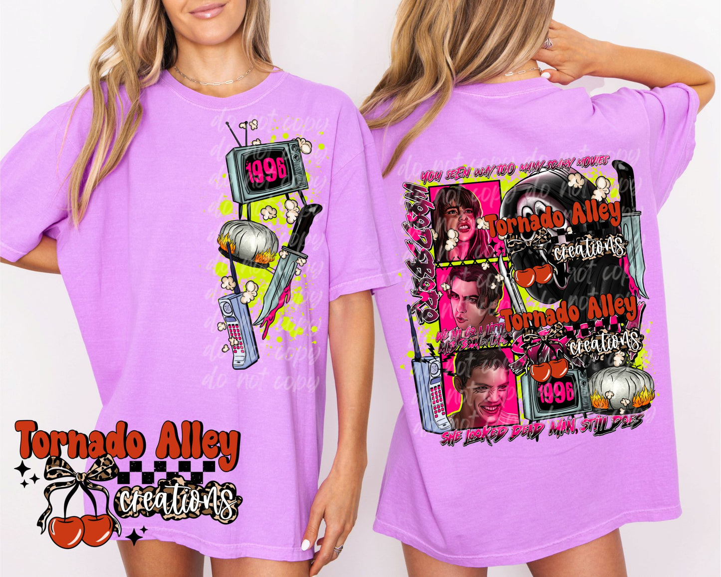 Neon Slasher Tee