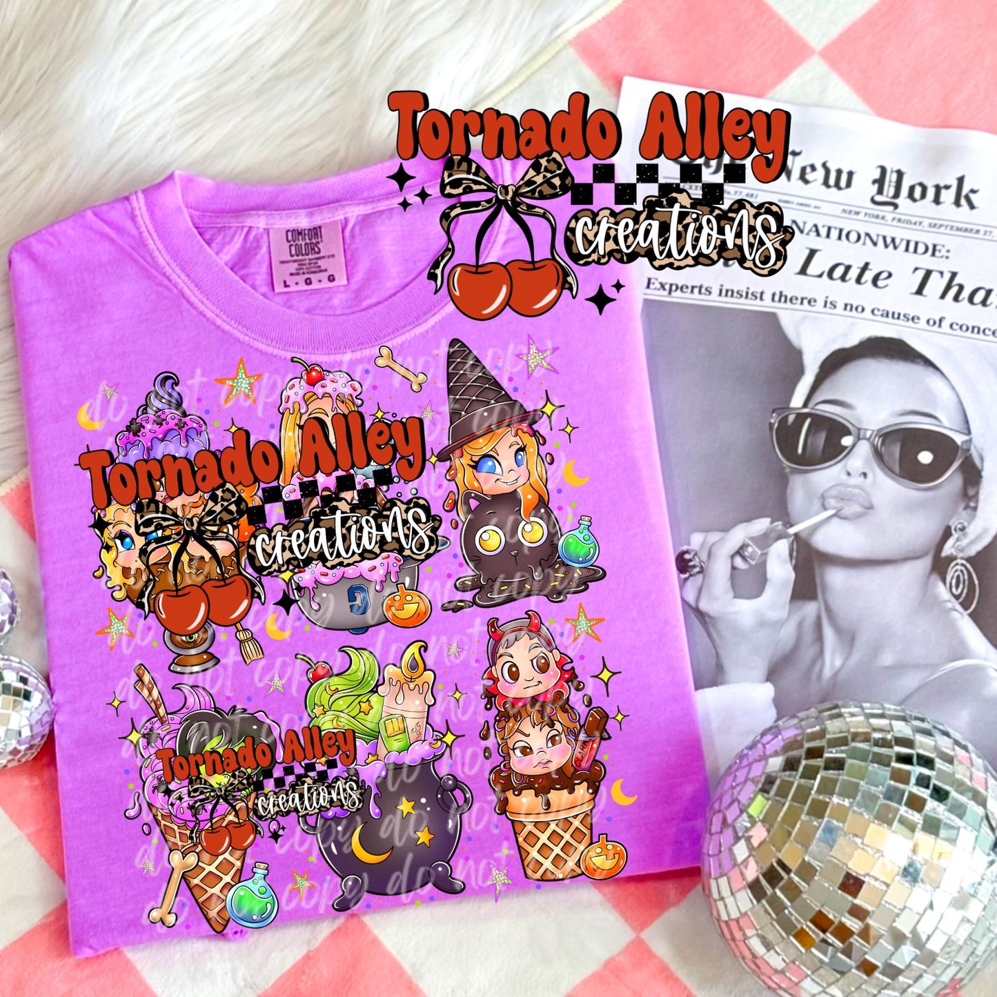 Witchy Ice Cream Tee