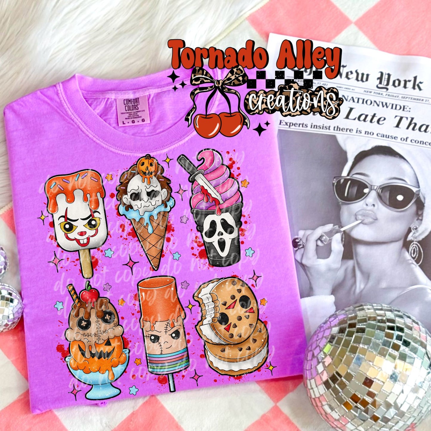 Spooky Summer Ice Cream Tee