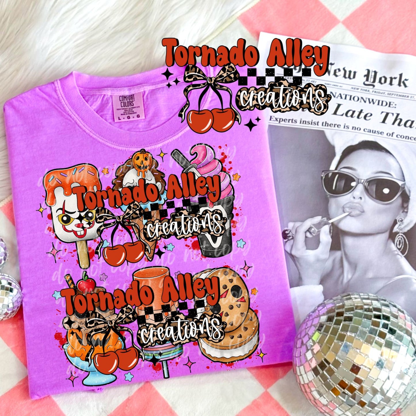 Spooky Summer Ice Cream Tee