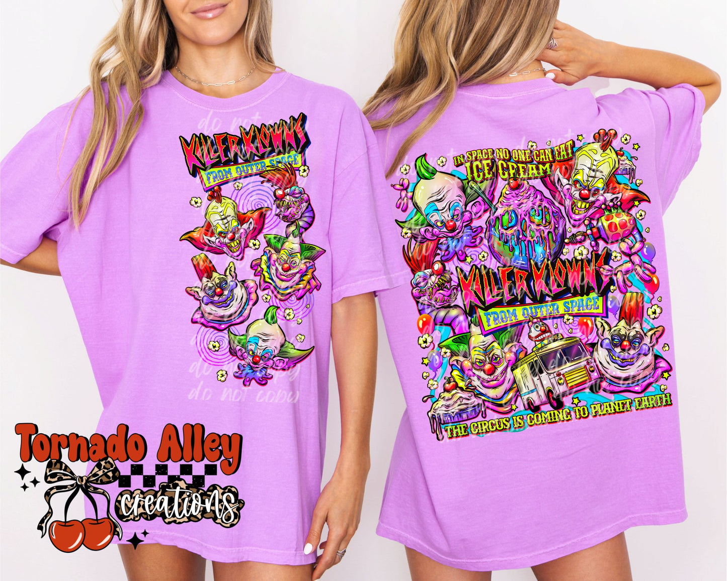 Spooky Space Clowns Tee