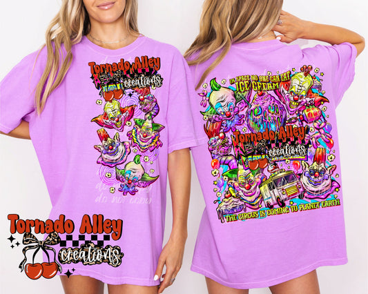 Spooky Space Clowns Tee
