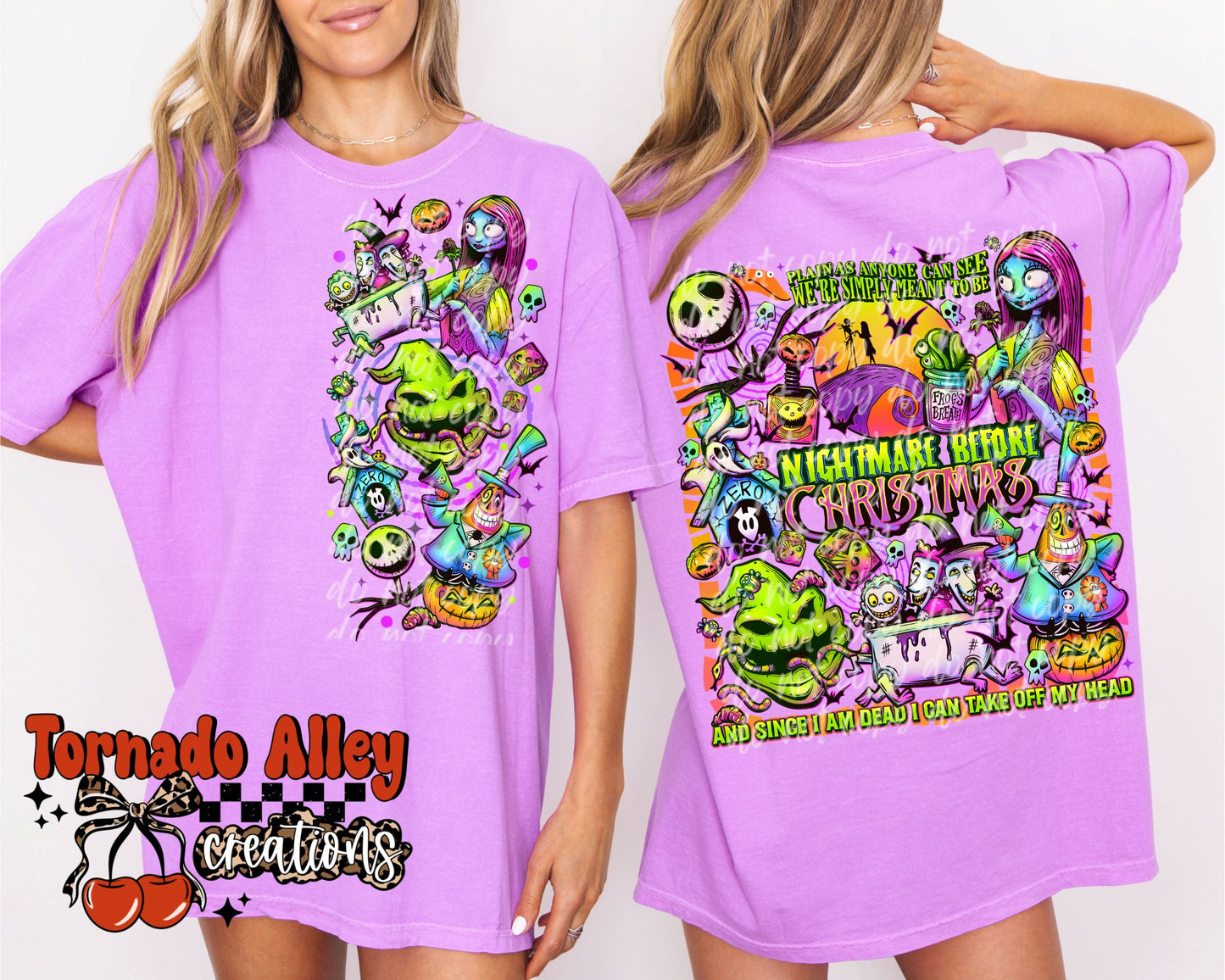Neon Spooky Nightmare Tee