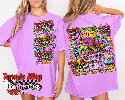 Neon Spooky Nightmare Tee